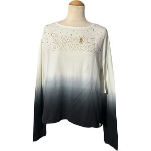 Disney Parks A Whole New World Longsleeve Shirt NWT Small